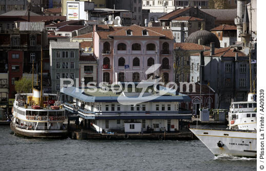 Ferry ou "Vapurs" sur le Bosphore. - ©  / Plisson La Trinité / AA09339 - Nos reportages photos - Istanbul, le détroit du Bosphore