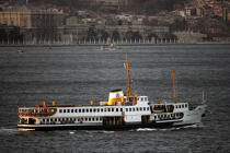 Traffic on the Bosphorus. © Philip Plisson / Plisson La Trinité / AA09344 - Photo Galleries - Turkey