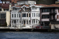 Istanbul. © Philip Plisson / Plisson La Trinité / AA09357 - Nos reportages photos - Istanbul, le détroit du Bosphore