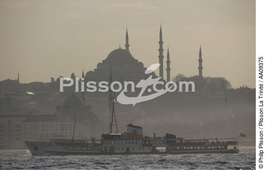Istanbul. - © Philip Plisson / Plisson La Trinité / AA09375 - Nos reportages photos - Istanbul, le détroit du Bosphore