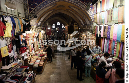 Le Grand Bazar d' Istanbul. - © Philip Plisson / Plisson La Trinité / AA09387 - Nos reportages photos - Istanbul, le détroit du Bosphore