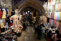 Le Grand Bazar d' Istanbul. © Philip Plisson / Plisson La Trinité / AA09387 - Nos reportages photos - Marché