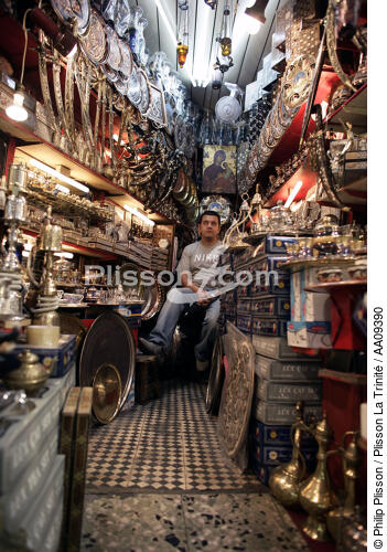 Le Grand Bazar d' Istanbul. - © Philip Plisson / Plisson La Trinité / AA09390 - Nos reportages photos - Artisanat