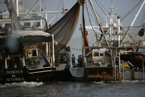 Bateau de pêche dans le Bosphore. © Philip Plisson / Plisson La Trinité / AA09399 - Nos reportages photos - Istanbul