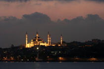 La mosquée Bleue à Istanbul. © Philip Plisson / Plisson La Trinité / AA09407 - Nos reportages photos - Ville [Turquie]