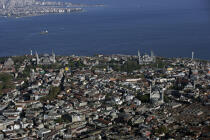 Istanbul. © Philip Plisson / Plisson La Trinité / AA09442 - Nos reportages photos - Toit