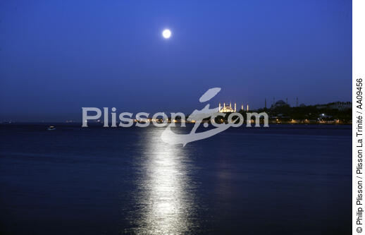 Istanbul de nuit. - © Philip Plisson / Plisson La Trinité / AA09456 - Nos reportages photos - Site [Turquie]