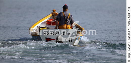 Canot de pêche. - © Philip Plisson / Plisson La Trinité / AA09750 - Nos reportages photos - Ile [50]