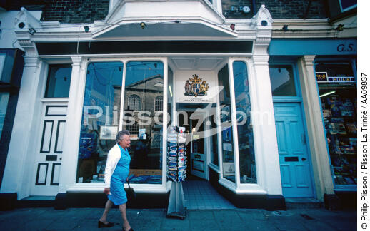La galerie Beken à Cowes. - © Philip Plisson / Plisson La Trinité / AA09837 - Photo Galleries - Isle of Wight