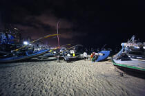 Une plage de Fortaleza. © Philip Plisson / Plisson La Trinité / AA10005 - Nos reportages photos - Nuit