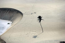 Dune de sable au Brésil. © Philip Plisson / Plisson La Trinité / AA10100 - Nos reportages photos - Ceara