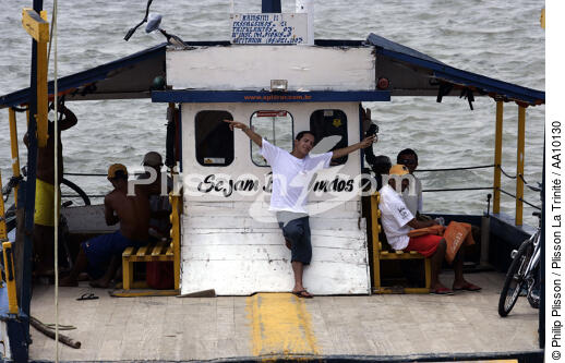 Transport maritime brésilien. - © Philip Plisson / Plisson La Trinité / AA10130 - Nos reportages photos - Homme