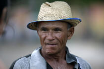 Portrait d'un brésilien. © Philip Plisson / Plisson La Trinité / AA10138 - Nos reportages photos - Costume