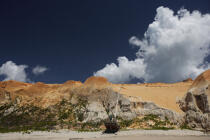 Littoral landscape of Caponga. © Philip Plisson / Plisson La Trinité / AA10178 - Photo Galleries - Caponga