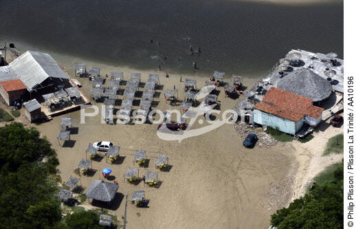 Beach in Fortaleza. - © Philip Plisson / Plisson La Trinité / AA10196 - Photo Galleries - Restaurant