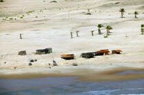 Paysage littoral du Ceara. © Philip Plisson / Plisson La Trinité / AA10241 - Nos reportages photos - Sable