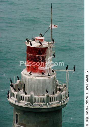 Lighthouse of Barges. - © Philip Plisson / Plisson La Trinité / AA10317 - Photo Galleries - Lantern