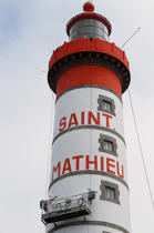 Lighthouse of St Mathieu. © Philip Plisson / Plisson La Trinité / AA10321 - Photo Galleries - Saint-Mathieu