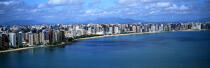 La ville de Fortaleza au Brésil. © Philip Plisson / Plisson La Trinité / AA10328 - Nos reportages photos - Mer calme