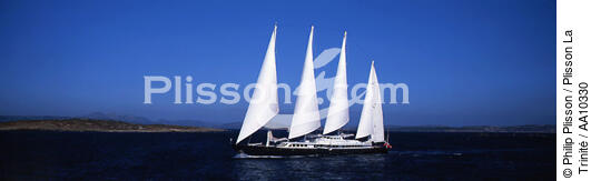 The Phocea. - © Philip Plisson / Plisson La Trinité / AA10330 - Photo Galleries - Four-masted schooner