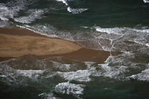 Coastal landscape of Cap Ferret. © Philip Plisson / Plisson La Trinité / AA10414 - Photo Galleries - Series of waves