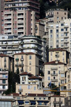 Monaco. © Philip Plisson / Plisson La Trinité / AA10487 - Nos reportages photos - Immeuble