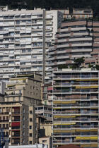 Monaco. © Philip Plisson / Plisson La Trinité / AA10488 - Nos reportages photos - Immeuble