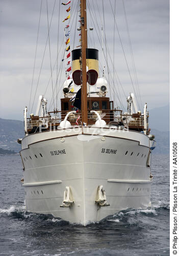 SS Delphine - Classic Week 2005. - © Philip Plisson / Plisson La Trinité / AA10508 - Nos reportages photos - Monaco Classic Week 2011