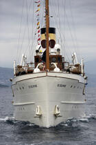SS Delphine - Classic Week 2005. © Philip Plisson / Plisson La Trinité / AA10508 - Photo Galleries - Monaco Classic Week 2011