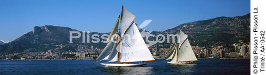 Mariquita et Tuiga - Classic Week 2005. - © Philip Plisson / Plisson La Trinité / AA10542 - Photo Galleries - J Class yacht