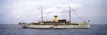 SS Delphine - Classic Week 2005. © Philip Plisson / Plisson La Trinité / AA10545 - Nos reportages photos - SS Delphine