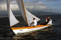 Whaling boat in the Azores. © Philip Plisson / Plisson La Trinité / AA10624 - Photo Galleries - Whaling boat