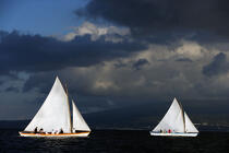 Baleinière aux Açores. © Philip Plisson / Plisson La Trinité / AA10628 - Nos reportages photos - Les îles de Faial et Pico aux Açores
