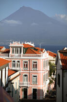 The Pico volcano viewed from Faial island in the Azores. © Philip Plisson / Plisson La Trinité / AA10680 - Photo Galleries - Roof