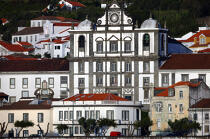 La ville d' Horta aux Açores. © Philip Plisson / Plisson La Trinité / AA10690 - Nos reportages photos - Portugal