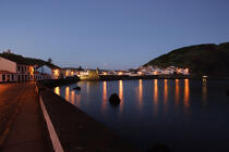 Nuit sur l' île Faial aux Açores. © Philip Plisson / Plisson La Trinité / AA10711 - Nos reportages photos - Nuit