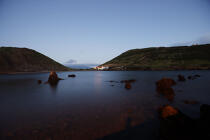Nuit sur l' île Faial aux Açores. © Philip Plisson / Plisson La Trinité / AA10714 - Nos reportages photos - Ile [Por]