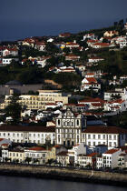 La ville d' Horta aux Açores. © Philip Plisson / Plisson La Trinité / AA10722 - Nos reportages photos - Portugal
