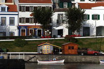 In the harbour of Horta in the Azores. © Philip Plisson / Plisson La Trinité / AA10738 - Photo Galleries - Azores [The]
