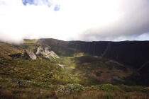Faial, île volcanique aux Açores. © Philip Plisson / Plisson La Trinité / AA10750 - Nos reportages photos - Les îles de Faial et Pico aux Açores