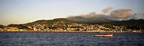 Vue sur la ville d' Horta aux Açores. © Philip Plisson / Plisson La Trinité / AA10795 - Nos reportages photos - Nuage