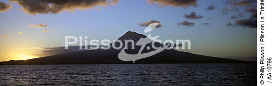 Pico volcano in the Azores. - © Philip Plisson / Plisson La Trinité / AA10796 - Photo Galleries - Island [Por]