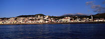 Vue sur la ville d'Horta aux Açores. © Philip Plisson / Plisson La Trinité / AA10802 - Nos reportages photos - Les îles de Faial et Pico aux Açores