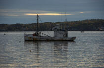 Canot de pêche sur la côte de Rockland dans l'Etat du maine. © Philip Plisson / Plisson La Trinité / AA10919 - Nos reportages photos - Ville [Maine]