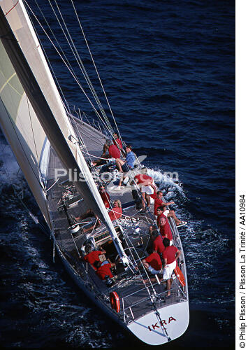 Ikra. - © Philip Plisson / Plisson La Trinité / AA10984 - Photo Galleries - Sails