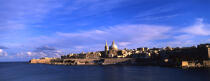 The port Valletta and its fortifications in Malta. © Philip Plisson / Plisson La Trinité / AA11012 - Photo Galleries - Blue sky
