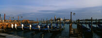 Gondolas in Venice. © Philip Plisson / Plisson La Trinité / AA11017 - Photo Galleries - Gondola