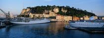 The port of Nice. © Philip Plisson / Plisson La Trinité / AA11067 - Photo Galleries - Blue sky