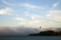 La baie de San Francisco au petit matin. © Philip Plisson / Plisson La Trinité / AA11068 - Nos reportages photos - Golden Gate