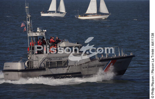 Coast guard in the San Francisco bay. - © Philip Plisson / Plisson La Trinité / AA11138 - Photo Galleries - Speedboat